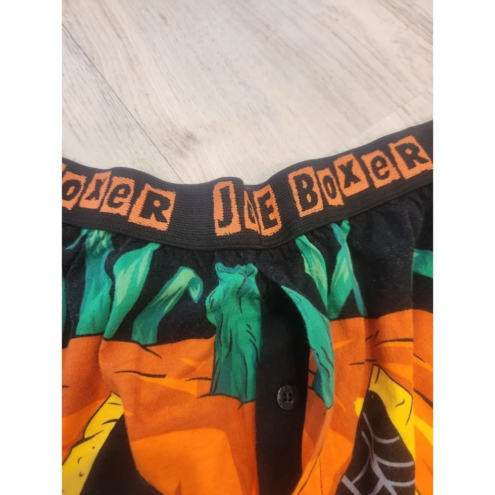 Joe Boxer Mens size Medium Halloween Jack O Lantern Pumpkin‎ Boxer Shorts